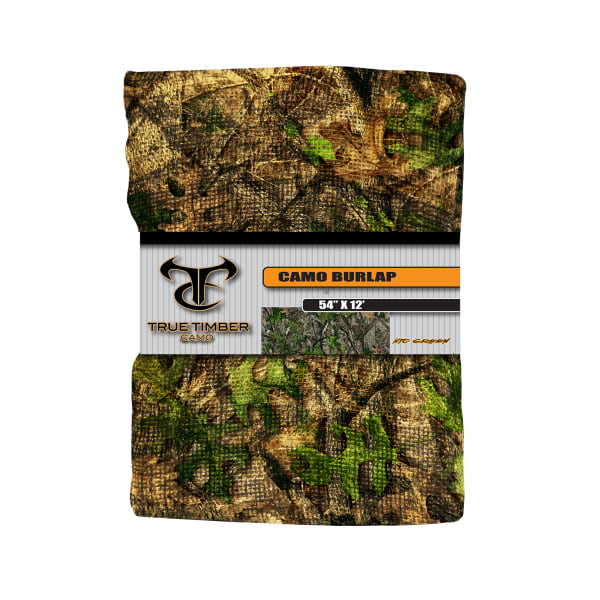 Camo Burlap Blind Fabric - TrueTimber HTC Green thumbnail