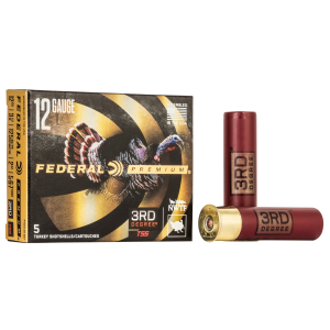 Federal Premium Ammunition 3rd Degree 12 Gauge 3-1/2" Turkey Shotshell 2 oz #5-6-7 thumbnail