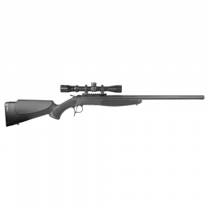 CVA Scoped Scout .35 Whelen 25" 1:14" Bbl Blued/Black Single Shot Rifle w/Mounted KONUS Scope CR4911SC thumbnail