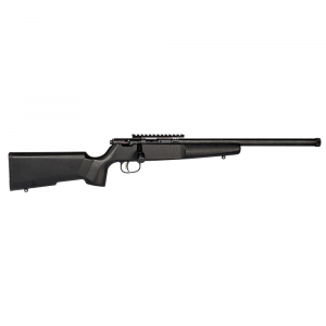 Savage Arms Rascal Target .22 LR 16.13" 1:16" 1/2x28 Bbl Black Hardwood BA Single-Shot Rifle w/Ear Plugs & Firearms Lock 13823 thumbnail