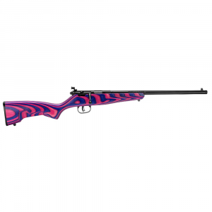 Savage Arms Rascal Minimalist .22 LR 16.13" 1:16" 1/2x28 Bbl Purple/Pink Hybrid BA Single-Shot Rifle w/Boyds Minimalist Laminate Stock 13797 thumbnail