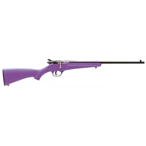 Rascal Youth 16-1/8" Single Shot 22 Long Rifle Bolt Action Rifle - Purple thumbnail