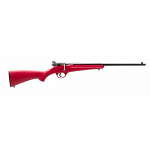 Rascal Youth 16-1/8" Single Shot 22 Long Rifle Bolt Action Rifle - Red thumbnail