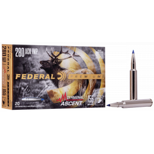 Premium Terminal Ascent 155 gr 280 Ackley Improved Rifle Ammo - 20 Round Box thumbnail