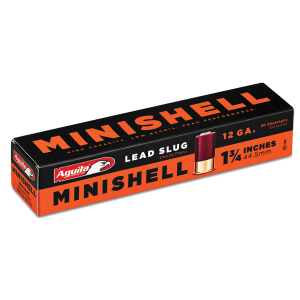 Minishell Slug 1-3/4" 12 Gauge Shotgun Ammo - 20 Round Box thumbnail