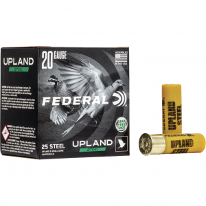 Upland Steel #6 2-3/4″ 20 Gauge Shotgun Ammo – 25 Round Box