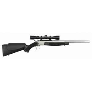 Scout Takedown Compact 20" Single Shot 350 Legend Rifle with Scope - Stainless/Black thumbnail