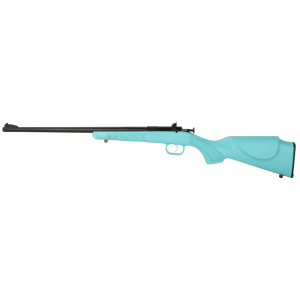 Keystone Sporting Arms Crickett, Generation 2, Bolt Action Rifle, Single Shot, Youth, 22 LR, 16.125" Barrel, Matte Blued Finish, Blue Synthetic Stock, Adjustable Sights, Right Hand KSA2302 thumbnail