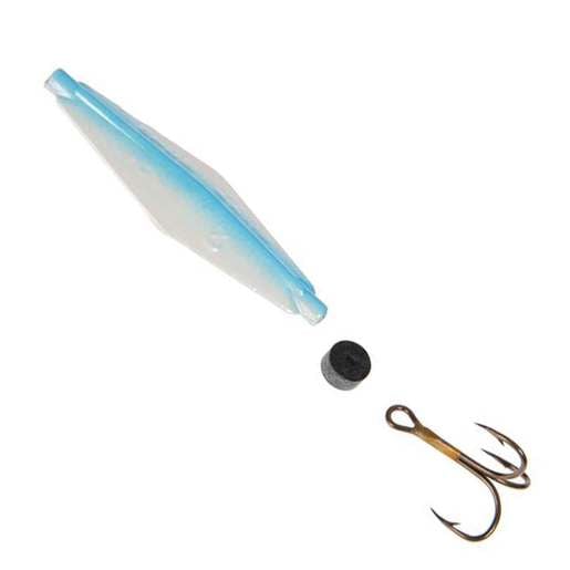 Buzz Bomb Trolling Spoon - Blue Pearl