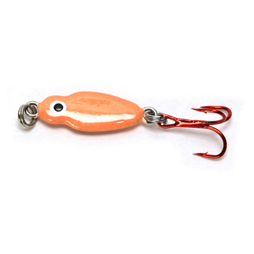 Custom Jigs and Spins Demon Jigging Spoon - Mega Glow Red 4