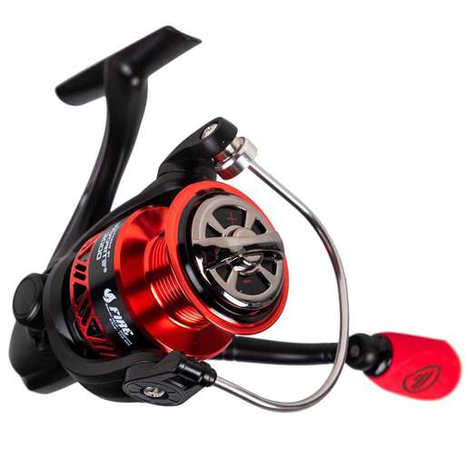 Favorite Fishing USA Fire Spinning Reel - Red/Black 3000