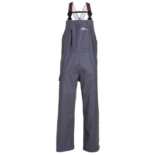 Grundens Men's Tourney Waterproof Fishing Bib - Iron Gray S