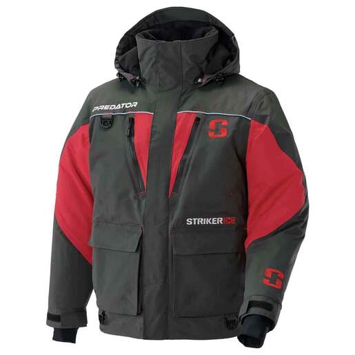 Striker Ice Predator Men's Ice Fishing Jacket - Black S