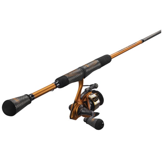 Lew's Mach Crush Spinning Rod and Reel Combo - Orange