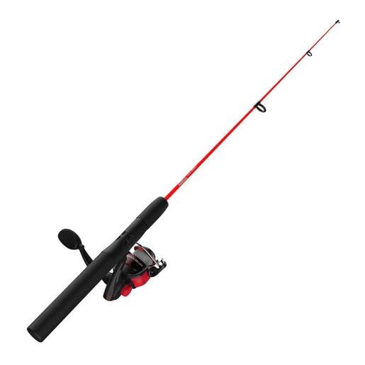 Zebco Dock Demon Spinning Rod and Reel Combo - Red