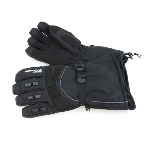 Clam Extreme Men's Ice Fishing Glove - Black Large