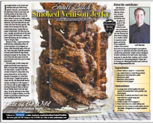 small batch smoked venison jerky jeff benda