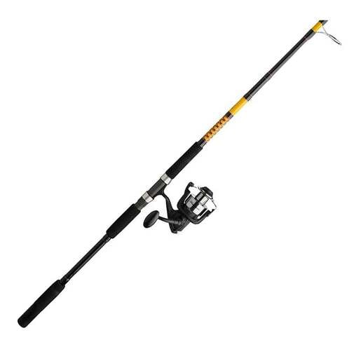 Ugly Stik Bigwater Saltwater Spinning Rod and Reel Combo - Black and Yellow 50