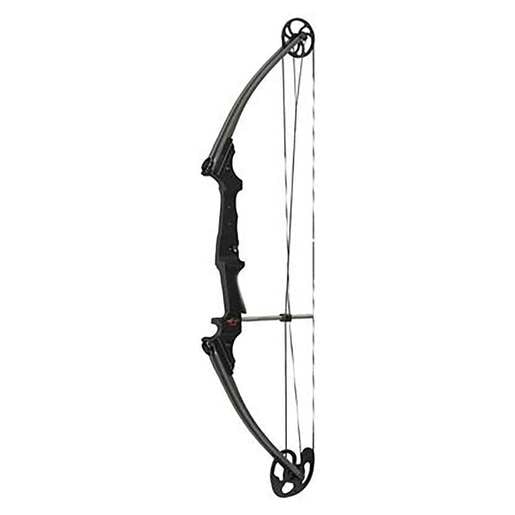 Genesis 10-20lbs Left Hand Carbon Black Compound Bow - Black