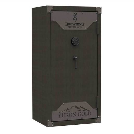 Browning Yukon Gold 1878-33 Gun Safe - Style Stained Metal - Gray