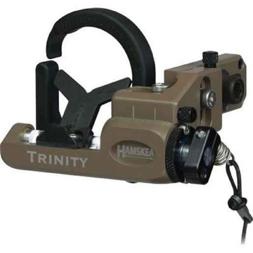 Hamskea Trinity Hunter Micro Tune String Driven Arrow Rest - Coyote - Coyote