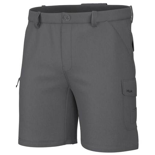 Huk Men's A1A Fishing Shorts - Night Owl S