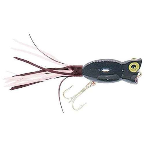 Arbogast Hula Popper Topwater Hard Bait - Fire Tiger withBlack/Chartreuse Skirt 4