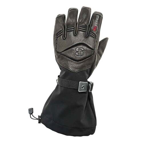 Striker Ice Leather Combat Men's Ice Fishing Gloves - S