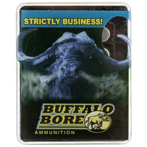 Buffalo Bore Ammunition Personal Defense 9x18 Makarov +P 115Gr HCFN Handgun Ammo - 20 Rounds