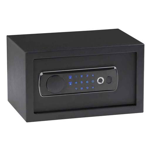 Bulldog Duo LED Biometric Digital Pistol Safe - Black - Black