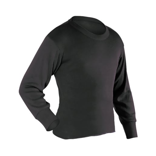 ColdPruf Youth Enthusiast Base Layer Long Sleeve Shirt - Black XL