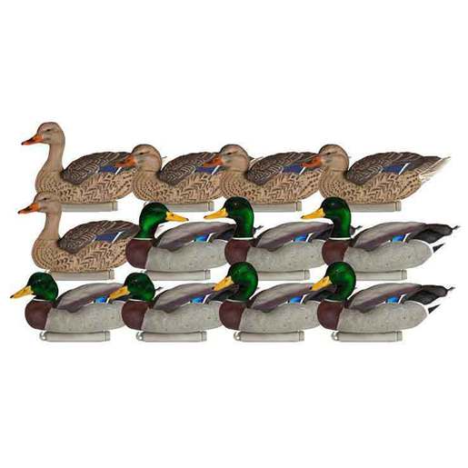 Dakota Decoy X-Treme Mallards with Painted & Flocked Heads Duck Decoys