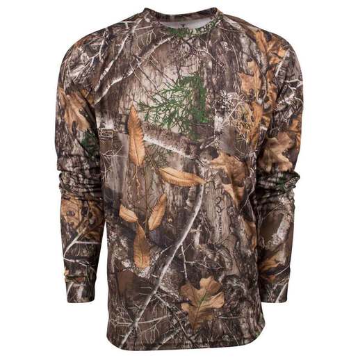 King's Camo Men's Realtree Edge Hunter Series Long Sleeve Hunting Shirt - King Realtree Edge XL