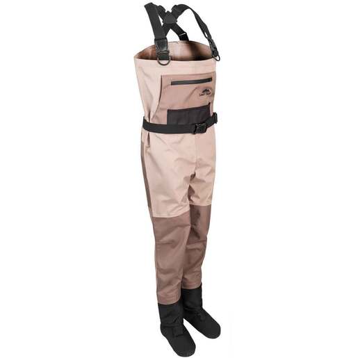 Lost Creek Women's LX Stockingfoot Fishing Waders - Tan M
