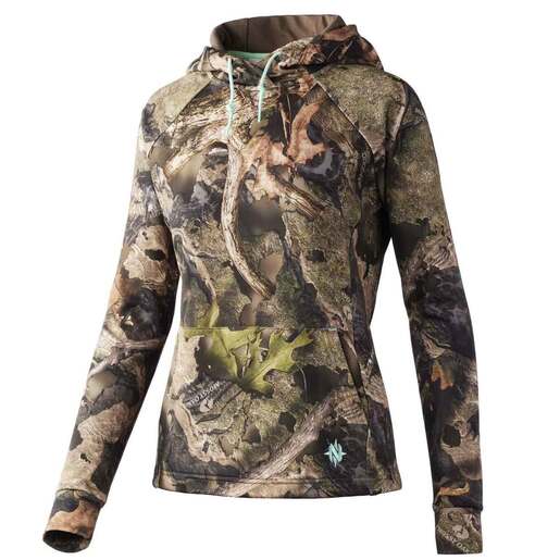 Nomad Women's Mossy Oak Droptine Utility Hunting Hoodie - Mossy Oak Droptine L