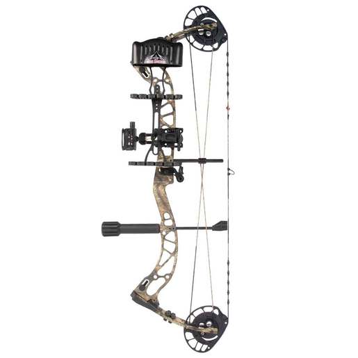 PSE Brute NXT 70lbs Left-Handed Mossy Oak Country Compound Bow-RTS Package - Camo