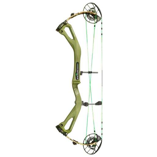 PSE Stealth Mach 1 50-60lbs Right Hand Green Compound Bow - Green