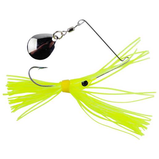 Strike King Micro King Spinnerbait - White Head/White Skirt