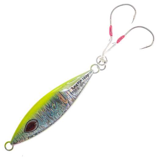 Tady Lures Slow Pitch Jigging Spoon - 1 Pack - Yellow White