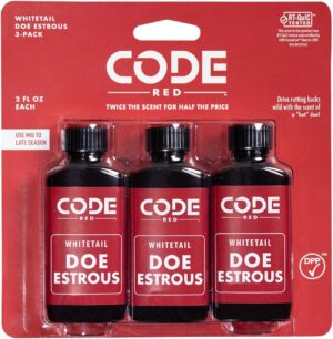 Code Blue Whitetail Doe Estrous Triple Pack , 2 oz