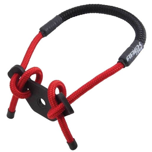 Apex Gear Attitude Bow Wrist Sling - Red/Black - Red/Black