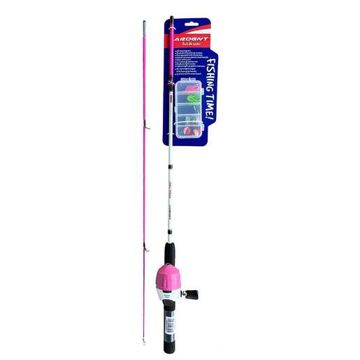 Ardent Fishing Time Youth Spincast Rod and Reel Combo - Blue