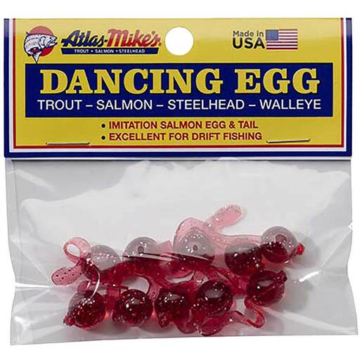 Atlas Mikes Dancing Egg - Orange 1/2in