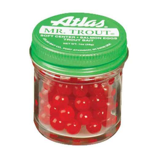 Atlas Mike's Mr. Trout 'Sugar' Cured Salmon Eggs - Red 1oz