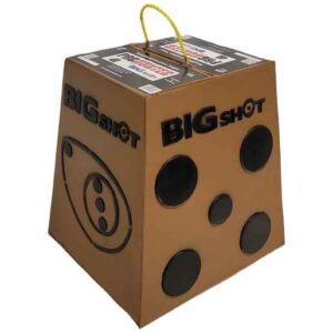 BIGshot Pro Hunter 18in Block Target - Brown