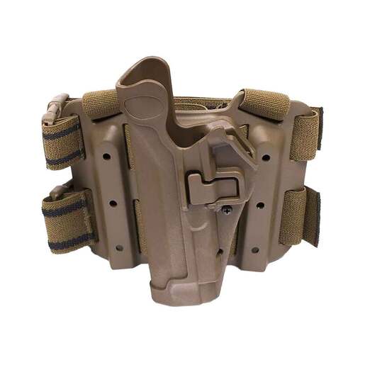BLACKHAWK! Serpa L2 Tactical Beretta 92/96/M9/M9A1/92A1/96A1 Left Holster - Coyote Tan