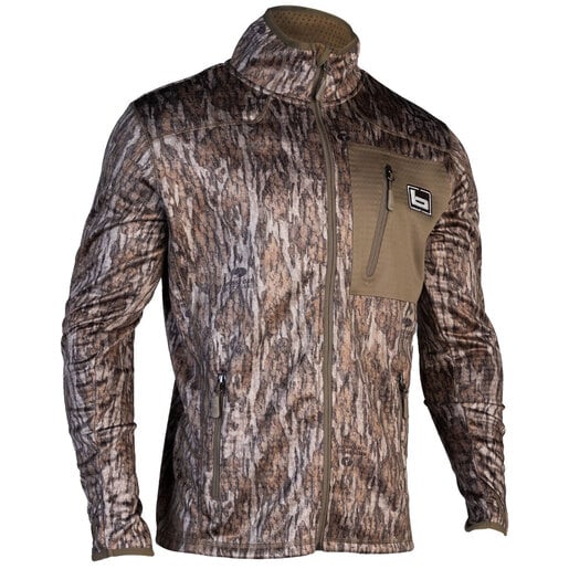 Banded Men's Mossy Oak Bottomland Mid-Layer Fleece Hunting Jacket - Mossy Oak Bottomland XXL