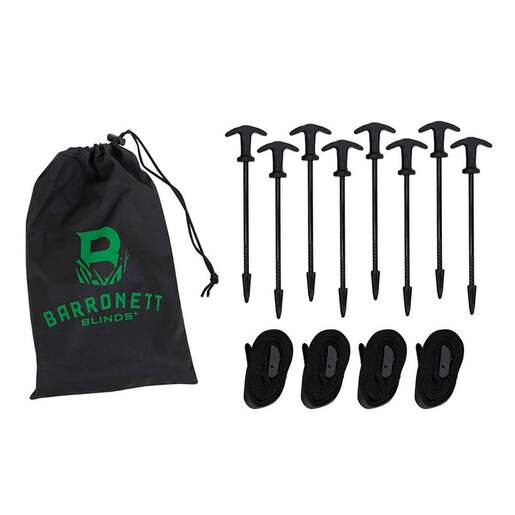 Barronett All-Terrain Blind Ground Stake Kit - Black