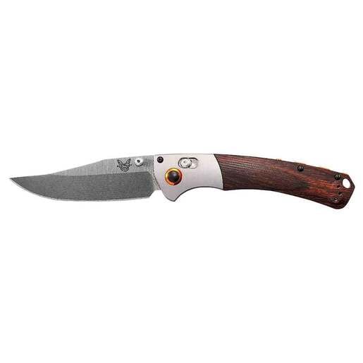 Benchmade Crooked River 4 inch Folding Knife - Brown