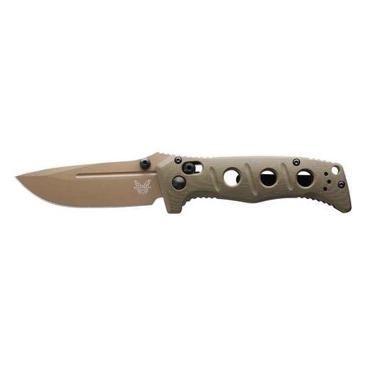 Benchmade Mini Adamas 3.25 inch Folding Knife - Flat Earth